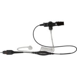 PMLN7052 - Motorola Surveillance Øresnegl med inline mikrofon