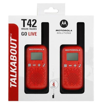 Motorola TLKR-T42 Walkie Talkies