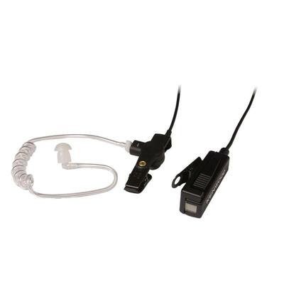 KHS-8BL - Kenwood 2-wire PTT w. acoustic earpiece (2-pin)