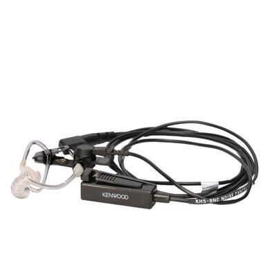 KHS-8NC - Kenwood 2-wire PTT w. acoustic earpiece and noise reduction (2-pin)