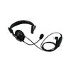 KHS-7A - Headset with single muff, inline PTT and boom microphone (2-pin)